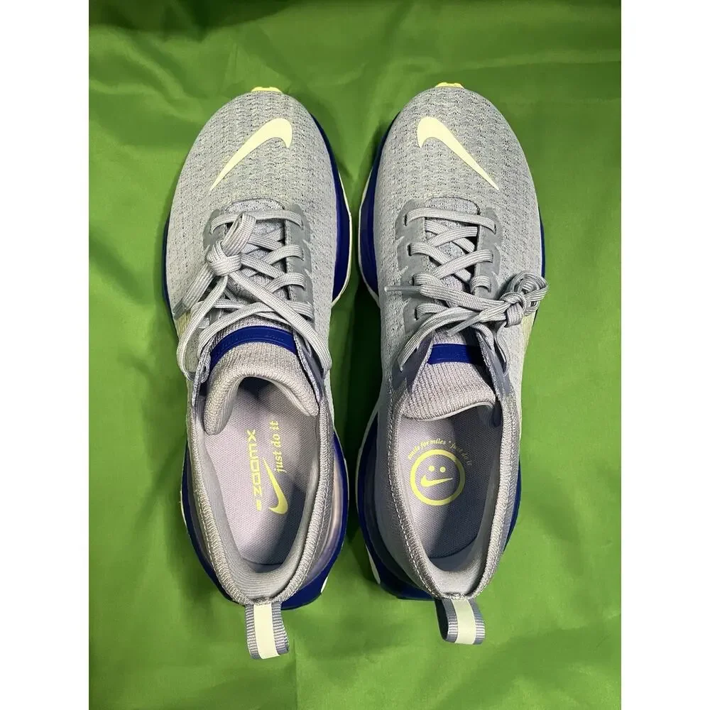 New Men's Nike ZoomX Invincible Run FlyKnit 3 Glacier Blue Size 9 DR2615 405